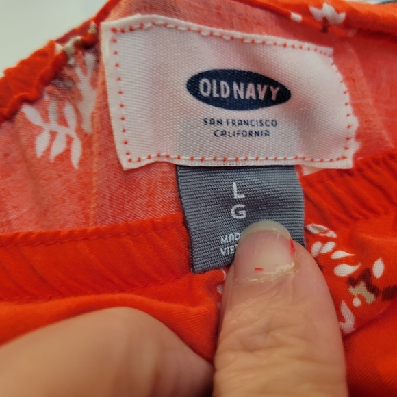 Orange Strapless Maxi Dress - Picture 3 of 3